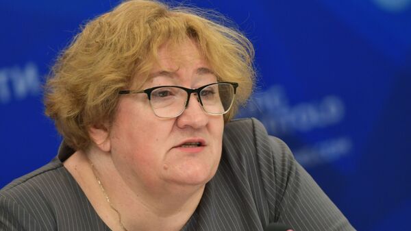 Политолог, заведующая сектором Белоруссии, Молдовы и Украины Центра постсоветских исследований Института мировой экономики и международных отношений имени Е.М. Примакова Российской академии наук (ИМЭМО РАН) Елена Кузьмина - Sputnik Узбекистан