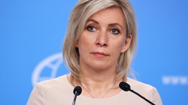 Официальный представитель Министерства иностранных дел России Мария Захарова - Sputnik Ўзбекистон