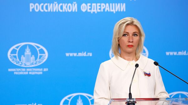 Официальный представитель Министерства иностранных дел России Мария Захарова  - Sputnik Ўзбекистон