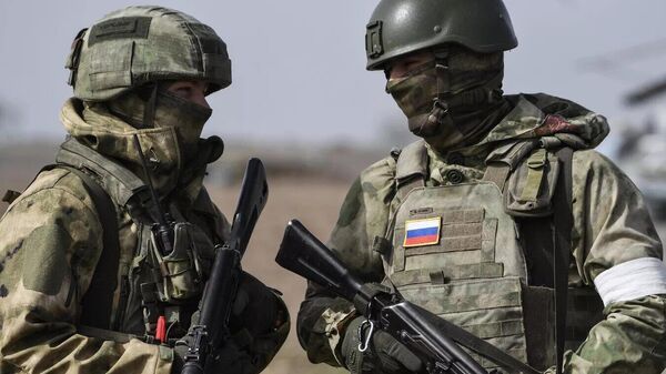 российские военные - Sputnik Ўзбекистон