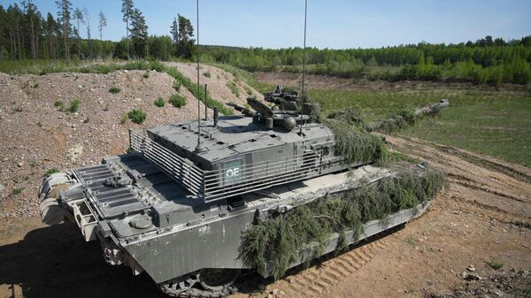 Challenger 2 танки  - Sputnik Ўзбекистон