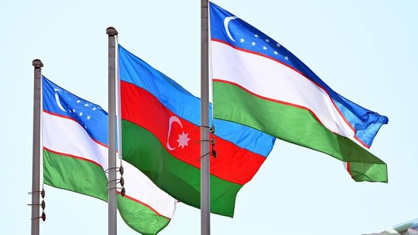 Президент Республики Узбекистан Шавкат Мирзиёев вместе с супругой прибыл в город Физули - Sputnik Узбекистан