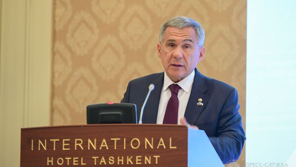Президент республики Татарстан Рустам Минниханов  - Sputnik Узбекистан